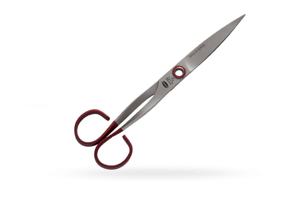 Sewing scissors with Ring Lock System and with Soft-Touch and non-slip  handle - OPTIMA line - TWIST